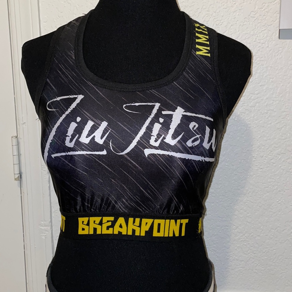 Sports Bra / BreakPoint/ Size Extra Small / Black & White